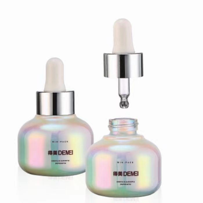 flacon compte-gouttes en verre